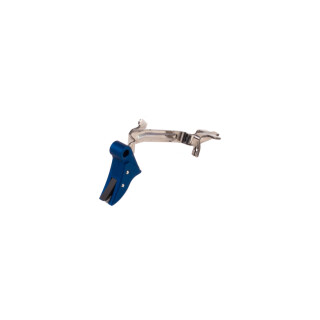 The Gun Company Drop-in Blue Trigger Shoe Black Safety OEM Bar For Glock GEN 4 TGC-GLK-TRG4-BLU/BLK-BAR