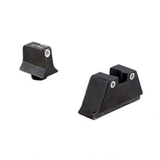 Trijicon Bright & Tough Green Suppressor Night Sights For Glock Steel Black GL-C-600661