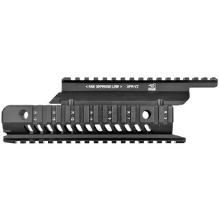 FAB Defense VFR-VZ VZ Quad-Rail System Aluminum Black