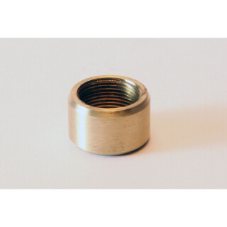 LongShot Smooth Thread Protector 1/2"-28 for Hi-Point 3895TS & 995TS w/ Threaded Muzzle Polished Brass