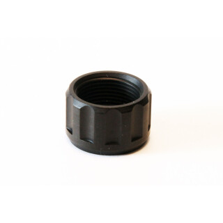 LongShot Ribbed Thread Protector .578"-28 for Hi-Point 1095TS, 4095TS & 4595TS w/ Threaded Muzzle Anodized Black