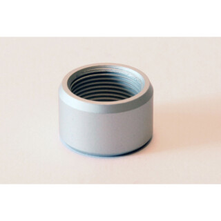 LongShot Smooth Thread Protector .578"-28 for Hi-Point 1095TS, 4095TS & 4595TS w/ Threaded Muzzle Brushed Aluminum
