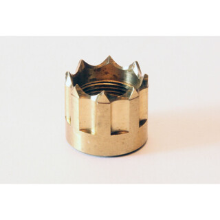 LongShot Viper Thread Protector .578"-28 for Hi-Point 1095TS, 4095TS & 4595TS w/ Threaded Muzzle Polished Brass