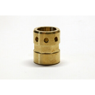 LongShot Mini Brake 1/2-28 x .63 Polished Brass