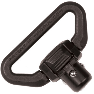 Magpul Quick Detach QDM Heavy Duty Push Button Sling Swivel 1-1/4" Sling Loop Steel Melonite Finish Matte Black MAG543