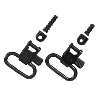 Uncle Mike's Bolt Action Rifle Quick Detach 1" Super Swivels Metal Blued 1311-2