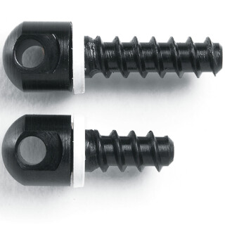 Uncle Mike's Sling Swivel Studs for Wood and Synthetic Stocks and Forends, Blued