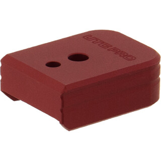 Leapers UTG PRO +0 Base Pad, S&W M&P 9/40, Matte Red Aluminum