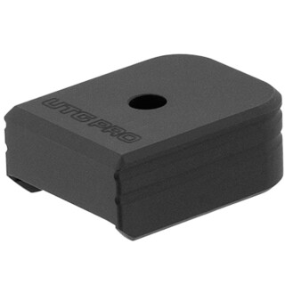 Leapers UTG PRO +0 Base Pad, Walther PPQ 9/40, Matte Black Aluminum