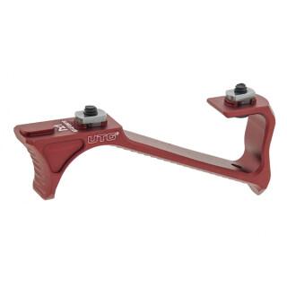 Leapers UTG Ultra Slim Angled M-LOK Foregrip Matte Red
