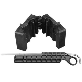 Wheeler Engineering Delta Series AR-15 Upper Receiver Vise Block Polymer Black 156444