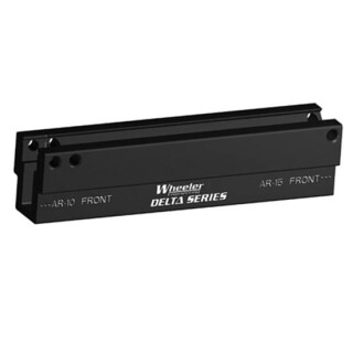 Wheeler Delta AR-15 Upper/Picatinny Rail Vise Block Aluminum Black 156888