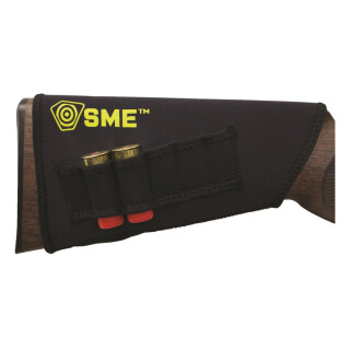 SME Rifle Stock Riser with Shell Loop Adjustable Cheek Comb Neoprene Black