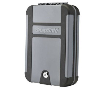 Snapsafe Treklite XL Lock Box Key Lock Polycarbonate Black/Gray 75212