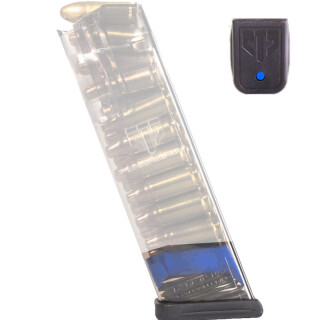ETS 17/19/26 9mm Magazine Rapid Recognition System Polymer Blue