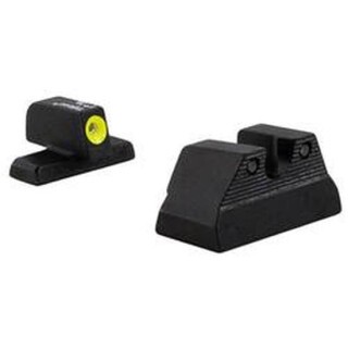 Trijicon HD Night Sight Set HK USP Steel Matte Three Dot Tritium Green with Front Dot Outline Yellow