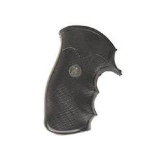 Pachmayr Gripper Grips For Ruger Police Service Six Rubber Black 03175