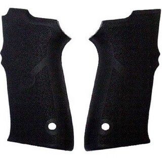 Hogue Grip Panels S&W 5900 Series Cobblestone Rubber Black 40010