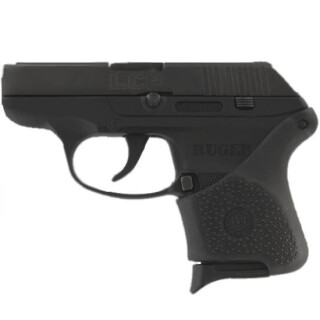 Hogue Handall Hybrid Grip Sleeve For Ruger LCP Cobblestone Rubber Black 18100