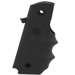 Hogue Monogrip Para Ordnance P14 Finger Grooves Cobblestone Rubber Black 14000