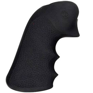 Hogue Monogrip For Ruger Super Blackhawk Finger Grooves Cobblestone Rubber Black 84000
