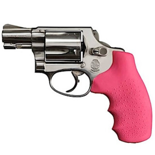 Hogue OverMold S&W J Frame Round Butt Revolvers Grip