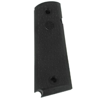 Hogue Panels 1911 Government, Commander with Palm Swells No Finger Groove Grip Rubber Black 45090