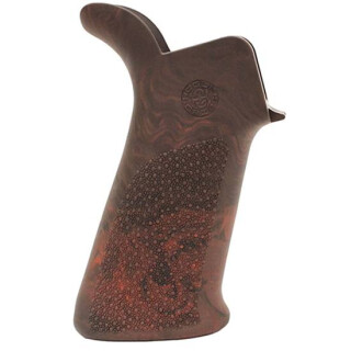Hogue AR-15/M16 Pistol Grip With Beavertail Rubber Red Lava 15431