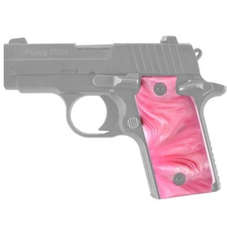 Hogue Pearlized Grip Panels SIG Sauer P238 Polymer Pink 38518 