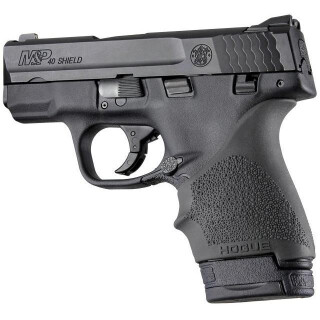Hogue HandAll Beavertail Grip Sleeve For S&W M&P Shield/Ruger LC9 Black 18400