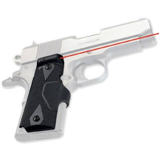 Crimson Trace LG-404 LaserGrips Red Laser Fits Compact 1911 Models Matte Black