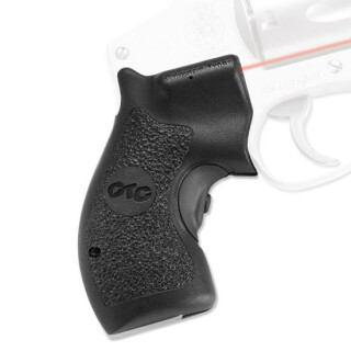 Crimson Trace Lasergrip S&W J Frame Round Butt Revolver Polymer Black LG-105