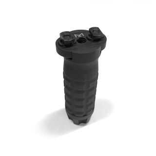 Samson M-LOK Vertical Grip Medium Grenade Aluminum Black Anodized