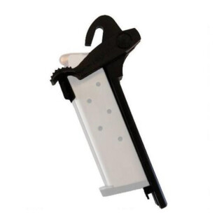 HKS 9mm Through .45 ACP Single Stack Magazine Speedloader Polymer Black 451