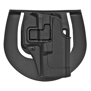 BLACKHAWK! SERPA CQC Belt/Paddle Holster For Glock 
19/23/32/36 Right Hand Polymer Black 410502BK-R