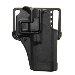 BLACKHAWK! SERPA CQC Belt/Paddle Holster For Glock 
17/22/31 Right Hand Polymer Black 410500BK-R