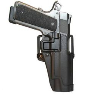 BLACKHAWK! SERPA CQC 1911 Commander Holster Right Hand Black Matte Finish 410542BK-R