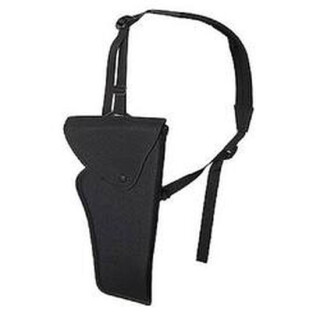 Uncle Mike's Sidekick Bandolier Holster Scoped Medium and Large Frame DA Revolvers & 7" to 8.5" Barrels & SA Revolvers 6" to 7.5" Barrels T/C Contender 10" Size 4 Right Hand Black