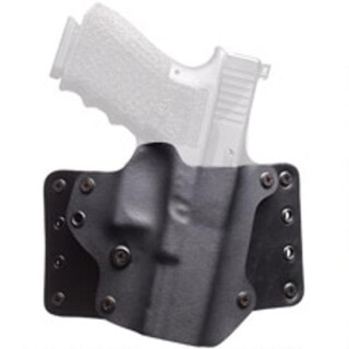 Blackpoint Tactical Leather Wing Belt Holster For Glock 17/22 Right Hand Kydex/Leather Black 100080