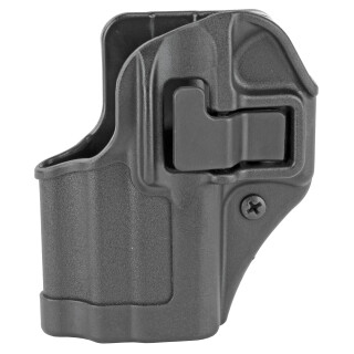 BLACKHAWK! SERPA CQC Belt/Paddle Holster For Glock 43 Left Hand Polymer Black 410568BK-L