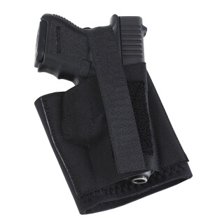 Galco Cop Ankle Band Holster Large Multi Fit Right Hand Elastic Black CAB2L
