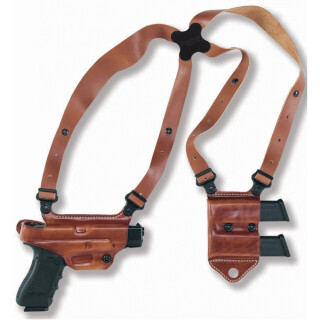 Galco Miami Classic II SIG Sauer P228 Shoulder Holster System Right Hand Leather Tan MCII250