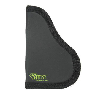 Sticky Holster MD-4 GEN 1 Medium IWB Holster Ambidextrous Sub-Compact Medium Frame Semi Auto Pistols Up to 3.8" Barrels Sticky Skin Material Matte Black Finish