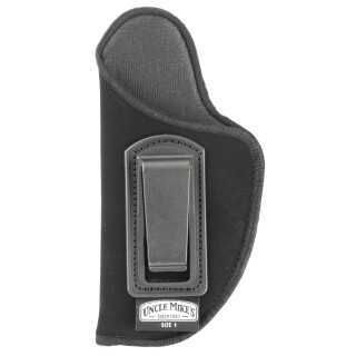 Uncle Mike's IWB Holster Size 1 3-4" Medium Autos Left Hand Nylon Black 89012