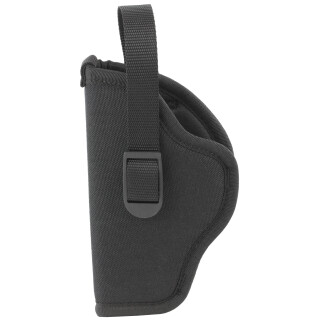 Uncle Mike's Sidekick Hip Holster 3.5"-4.5" Barrel Large Frame Semi Autos Left Hand Nylon Black 81152