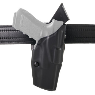 Safariland ALS Mid-Ride Level I Duty Holster for Glock 17/22/31 Right Hand Polymer Black 6390-83-131