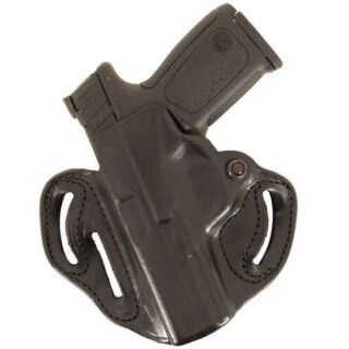 DeSantis Speed Scabbard Belt Holster S&W M&P Compact 9/40 Left Hand Leather Black