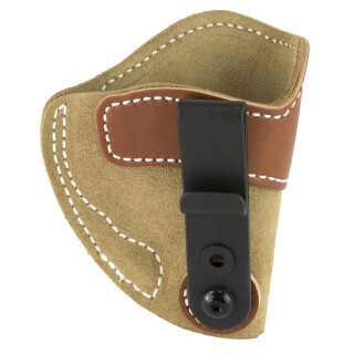 DeSantis 106 Sof-Tuck IWB Holster S&W J-Frame/Taurus 85 Right Hand Leather Tan 106NA02Z0