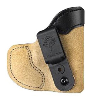 Desantis Pocket-Tuk Pocket Holster S&W J-Frame 2.25" Right Hand Suede Leather Tan 111NA02Z0