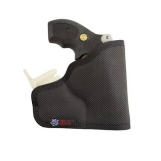 DeSantis Ammo Nemesis Pocket Holster S&W J-Frame Revolvers Ambidextrous Nylon Black M33BJN3Z0